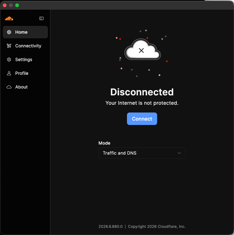 Cloudflare One connect